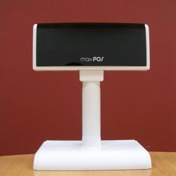 VISOR MAXPOS VFD 2*20 USB BLANCO