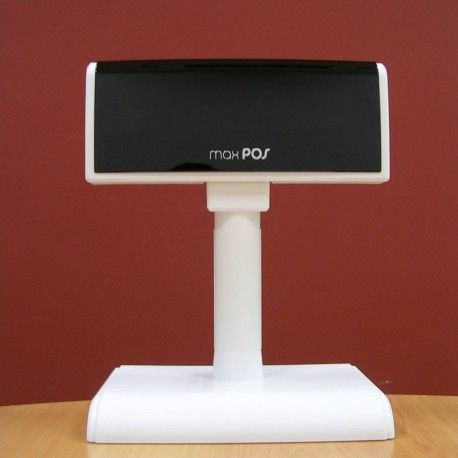 VISOR MAXPOS VFD 2*20 USB BLANCO