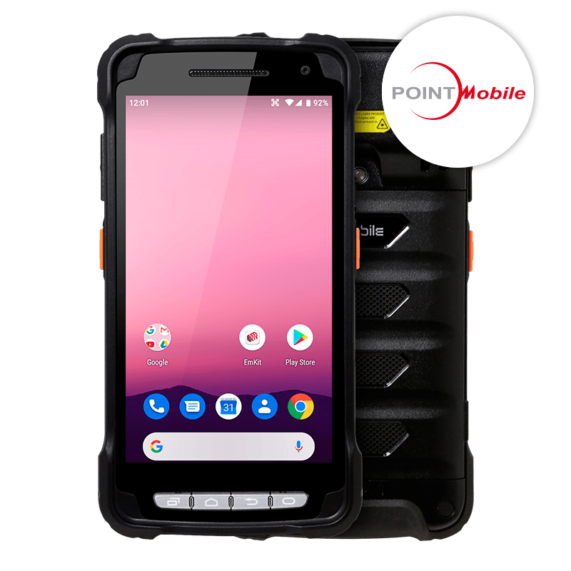 POINT MOBILE PM90 PDA LTE, WIFI, BT, 4GB/64GB,N6703, STD, AGMS 11.0, Android 11