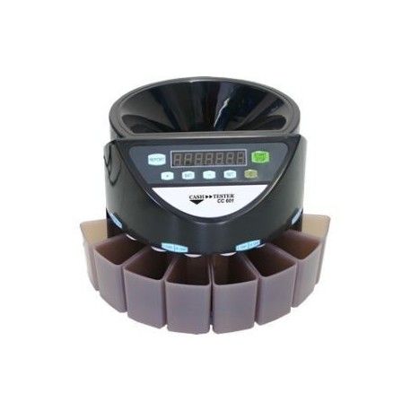 Contador de monedas Cash Tester CC601 200 mon/min.