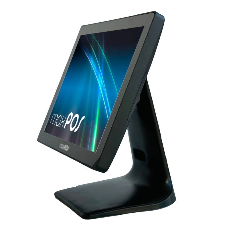 TPV MAXPOS M12 J6412, 4GB, SSD 128GB Táctil Capacitivo Negro
