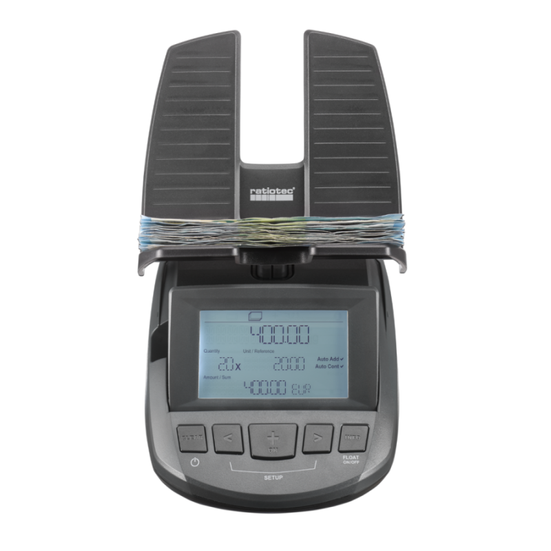 Ratiotec balanza contadora de efectivo RS 2000