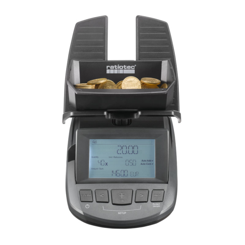 Ratiotec balanza contadora de efectivo RS 2000