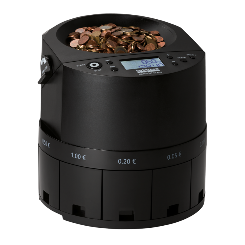 Ratiotec contadora y clasificadora de monedas CS 500
