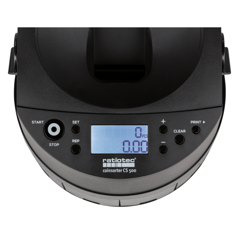 Ratiotec contadora y clasificadora de monedas CS 500