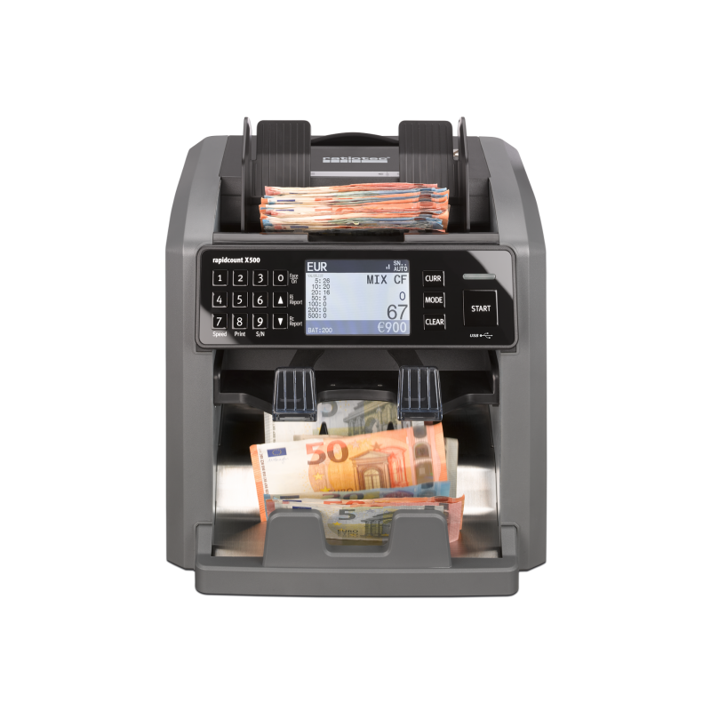Ratiotec Rapidcount X 575 contadora y detectora de billetes