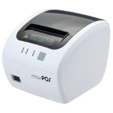 MAXPOS impresora térmica de tickets MAX-83 triple interface USB RS232 ethernet color blanco