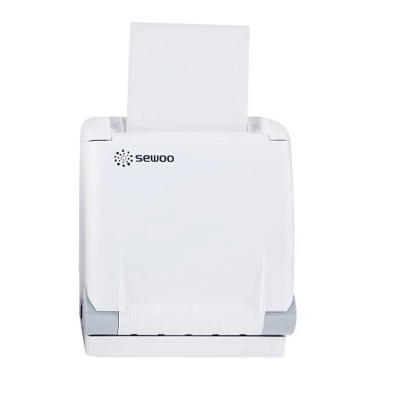 Impresora de tiquets térmica SEWOO SLK-TS400 ultra compacta USB + serie blanca