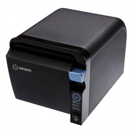 Impresora de tickets térmica SEWOO SLK-TE25 apertura frontal USB + SERIE 4 años de garantía color negro