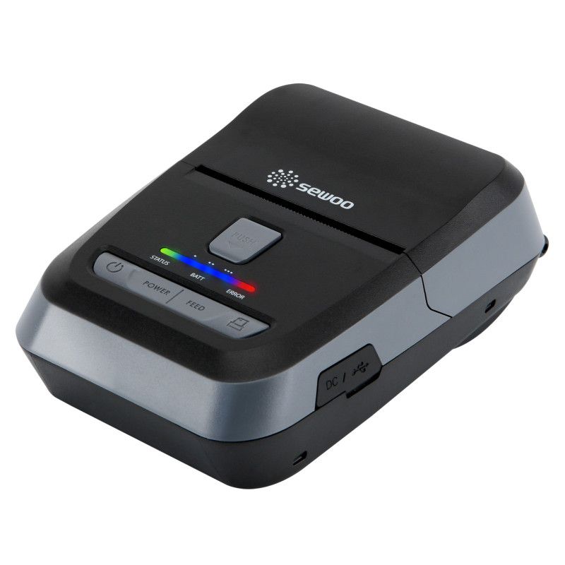 Impresora de tickets y etiquetas portátil SEWOO R LK-P22 WiFi y USB