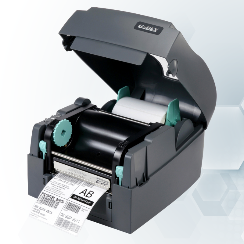 Impresora de etiquetas GoDEX G500U térmica y transferencia térmica USB