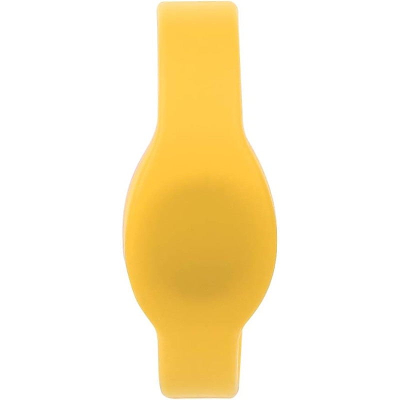 Pulsera RFID silicona 125 kHz 65 mm. color amarillo
