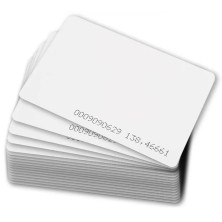 Pack de 100 tarjetas RFID 125 kHz transponder para control de accesos