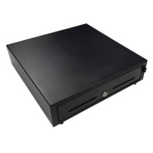 Cajón portamonedas automático HS-410 negro 41x41 para TPV negro
