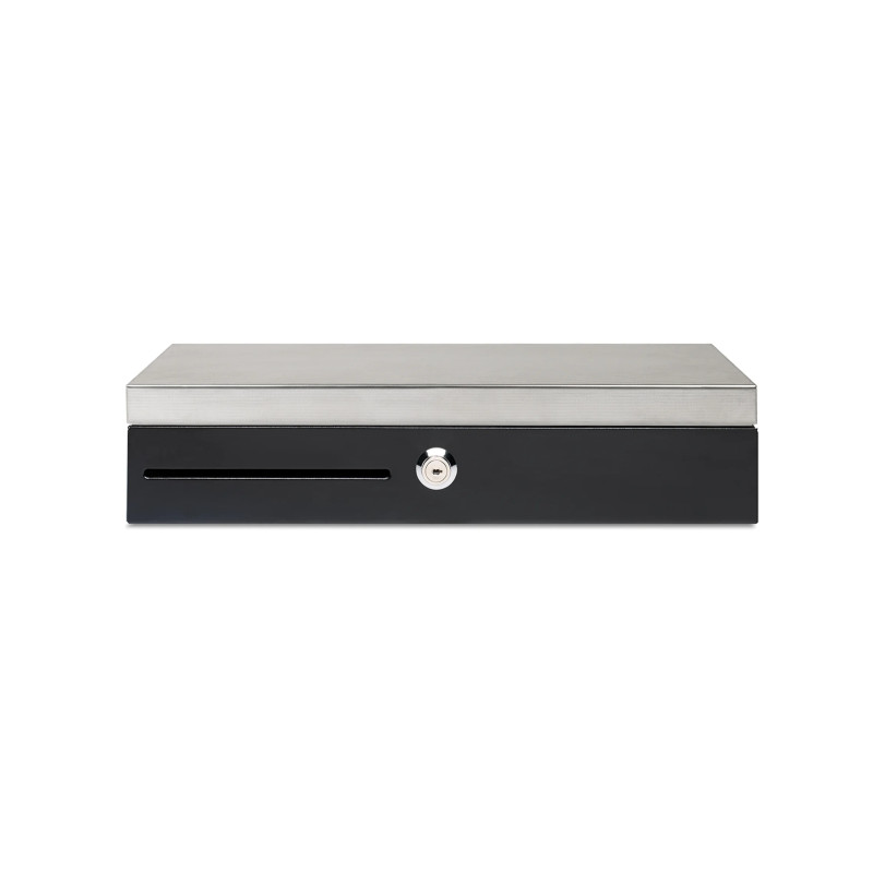 Cajón portamonedas HS-170 vertical tapa acero automático RJ11