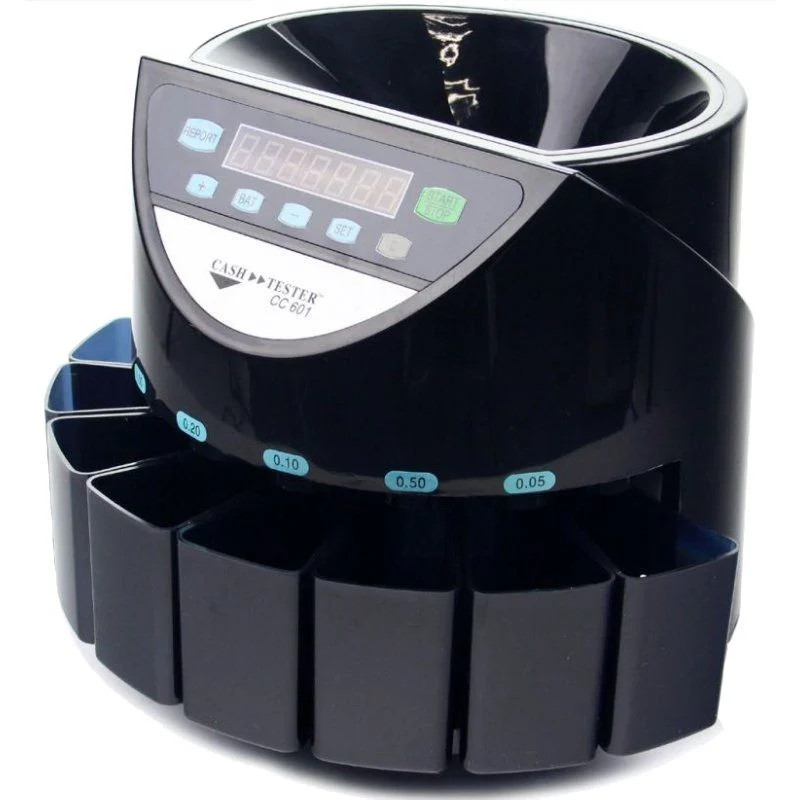 Contador y clasificador de monedas Cash Tester CC601