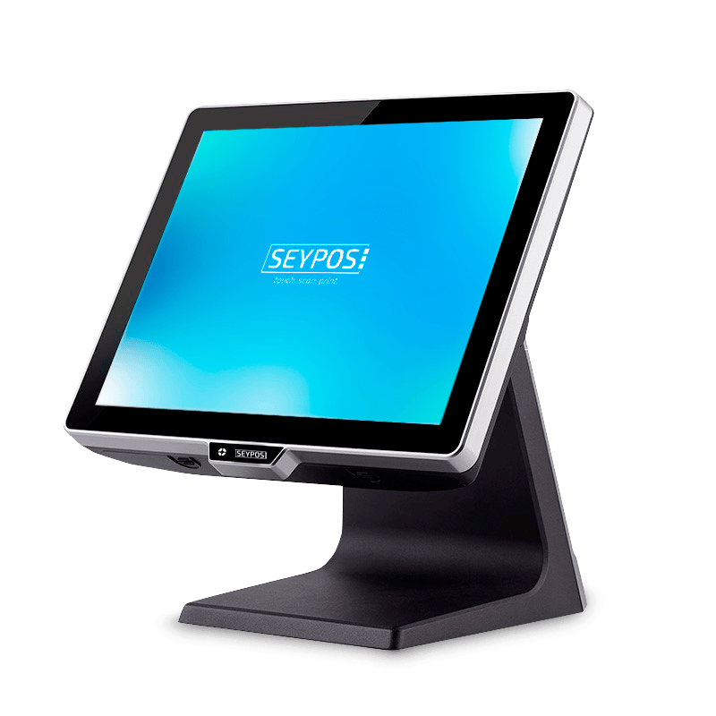 TPV Táctil SEYPOS 455 15 pulgadas Intel Core i3 8GB RAM 128GB SSD Fanless