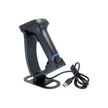 Lector de Códigos de Barras 2D SUNLUX RW20C Inalámbrico 2.4G Bluetooth con Base
