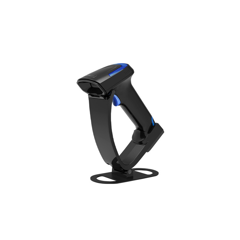 Lector de Códigos de Barras 2D SUNLUX RW20C Inalámbrico 2.4G Bluetooth con Base