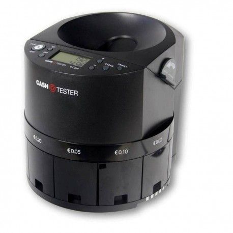 Contador de monedas Cash Tester CC604. 500 monedas por minuto