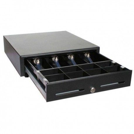 Cajón portamonedas HS-360 negro medidas 360 X 390 X 88